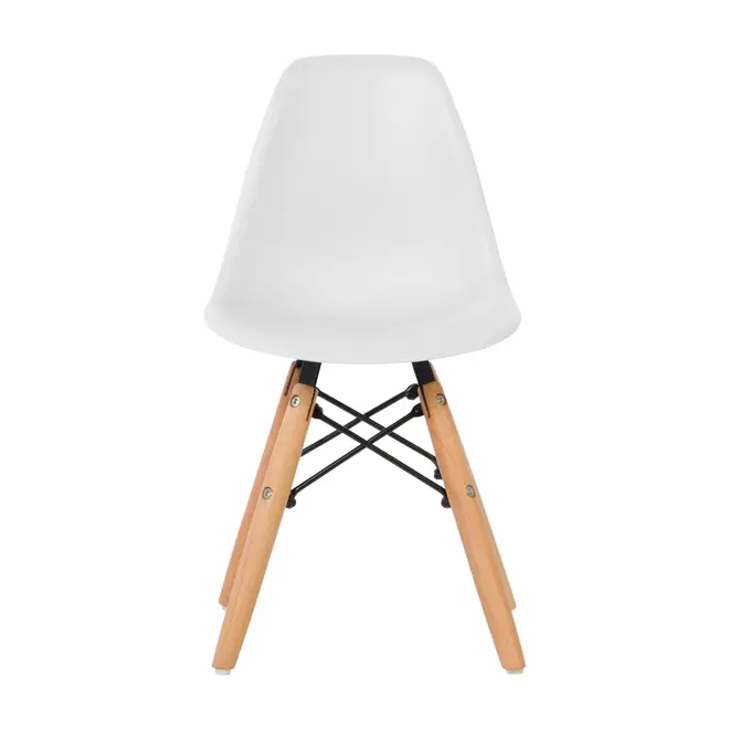CONJUNTO 2 CADEIRAS INFANTIS EASY WOOD - FAIA/BRANCO - Foto 3