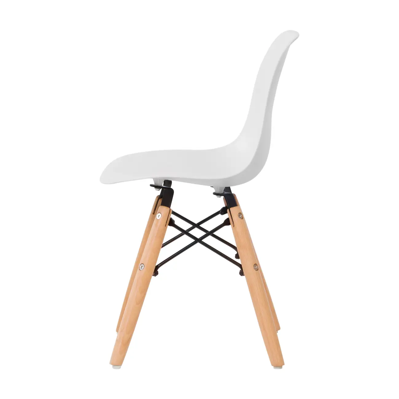 CONJUNTO 2 CADEIRAS INFANTIS EASY WOOD - FAIA/BRANCO - Foto 4
