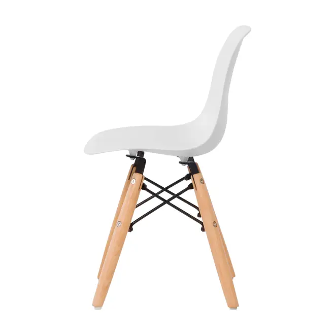 CONJUNTO 2 CADEIRAS INFANTIS EASY WOOD - FAIA/BRANCO - Foto 4