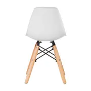 CONJUNTO 2 CADEIRAS INFANTIS EASY WOOD - FAIA/BRANCO - Foto 5