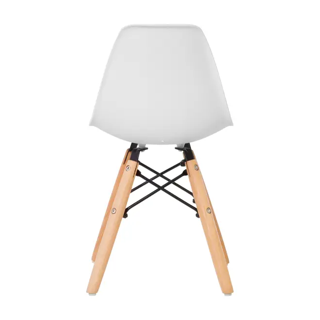 CONJUNTO 2 CADEIRAS INFANTIS EASY WOOD - FAIA/BRANCO - Foto 5