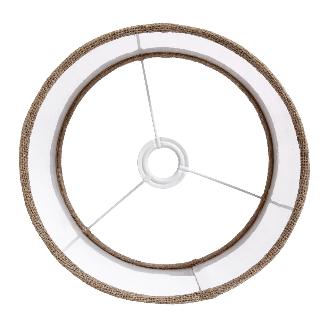 CÚPULA K LUZ 20 CM X 27 CM 30 CM - JUTA RÚSTICA - Foto 3
