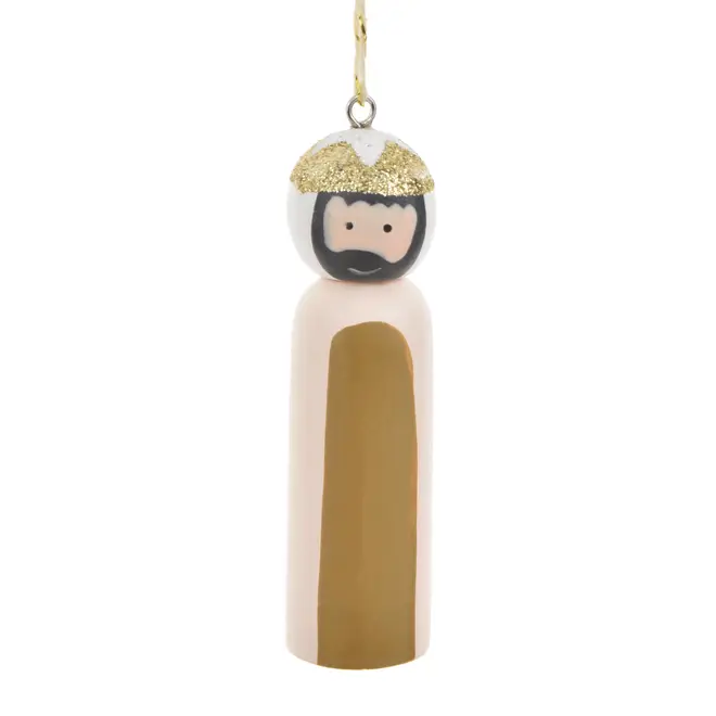 PINGENTE REIS COM 4 PEÇAS NATAL ASTRAL - MULTICOR - Foto 5
