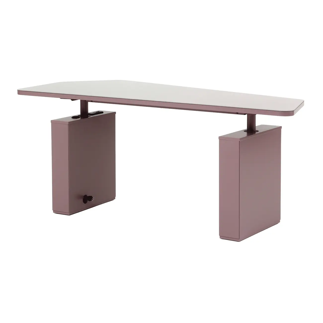 MESA 1,85 M X 80 CM ESGRIMA - RUBY MOCHA - Foto 6