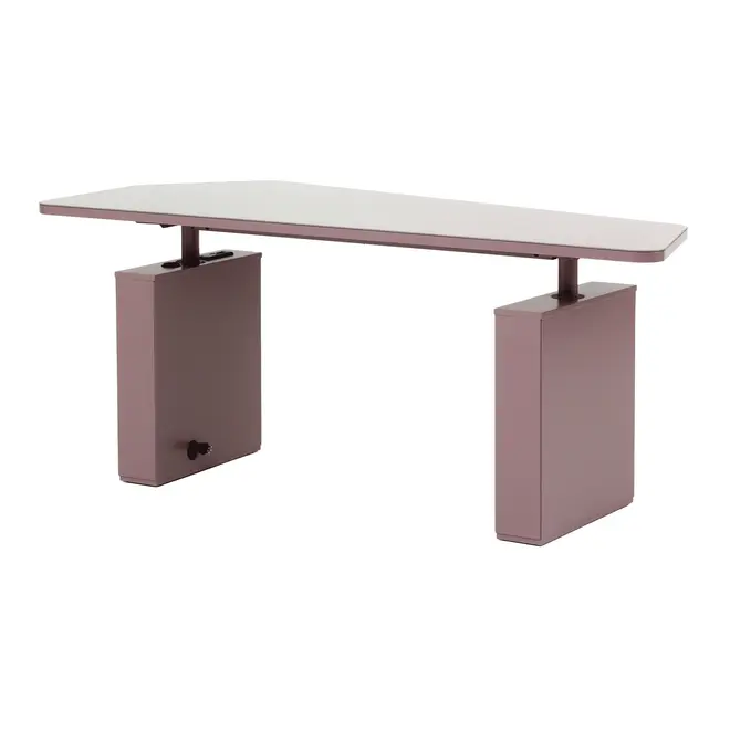 MESA 1,85 M X 80 CM ESGRIMA - RUBY MOCHA - Foto 6