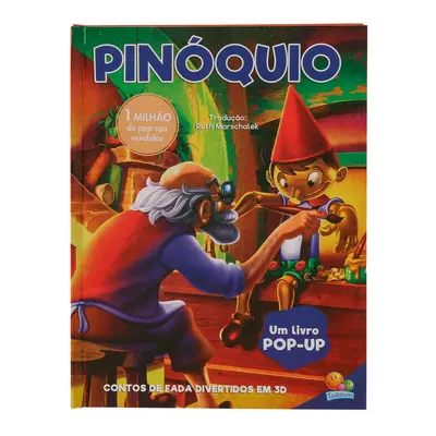 CONTOS DE FADA DIVERTIDOS EM 3D: PINOQUIO LIVRO INFANTIL
