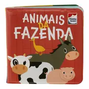 BANHO DIVERTIDO + TOYS: ANIMAIS DA FAZENDA LIVRO INFANTIL - MULTICOR - Foto 1