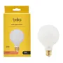 LÂMPADA LED MILK G95 E27 5W 127/220V BRILIA - BRANCO - Foto 2