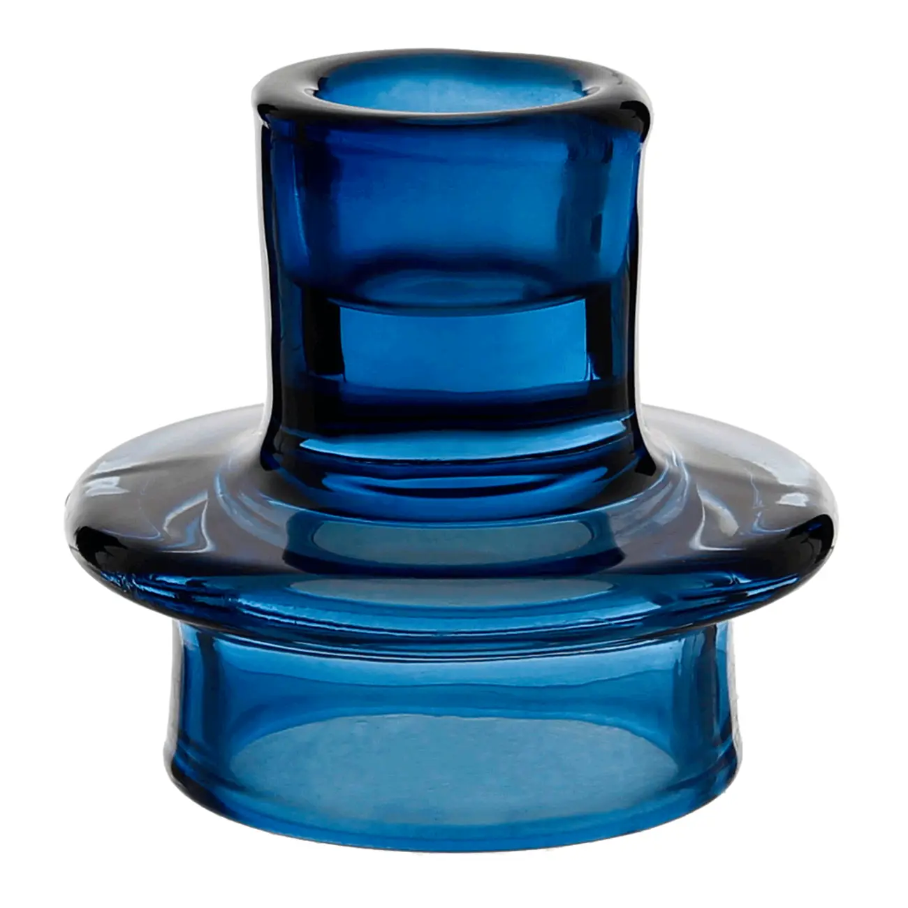 SUPORTE VELA/CASTIÇAL LUMI - AZUL COBALTO - Foto 2