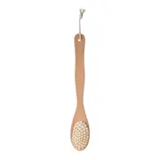 ESCOVA DE BANHO MASSAGEADORA SELF CARE - MADEIRA LÓTUS/FIBRA CLARA - Foto 1
