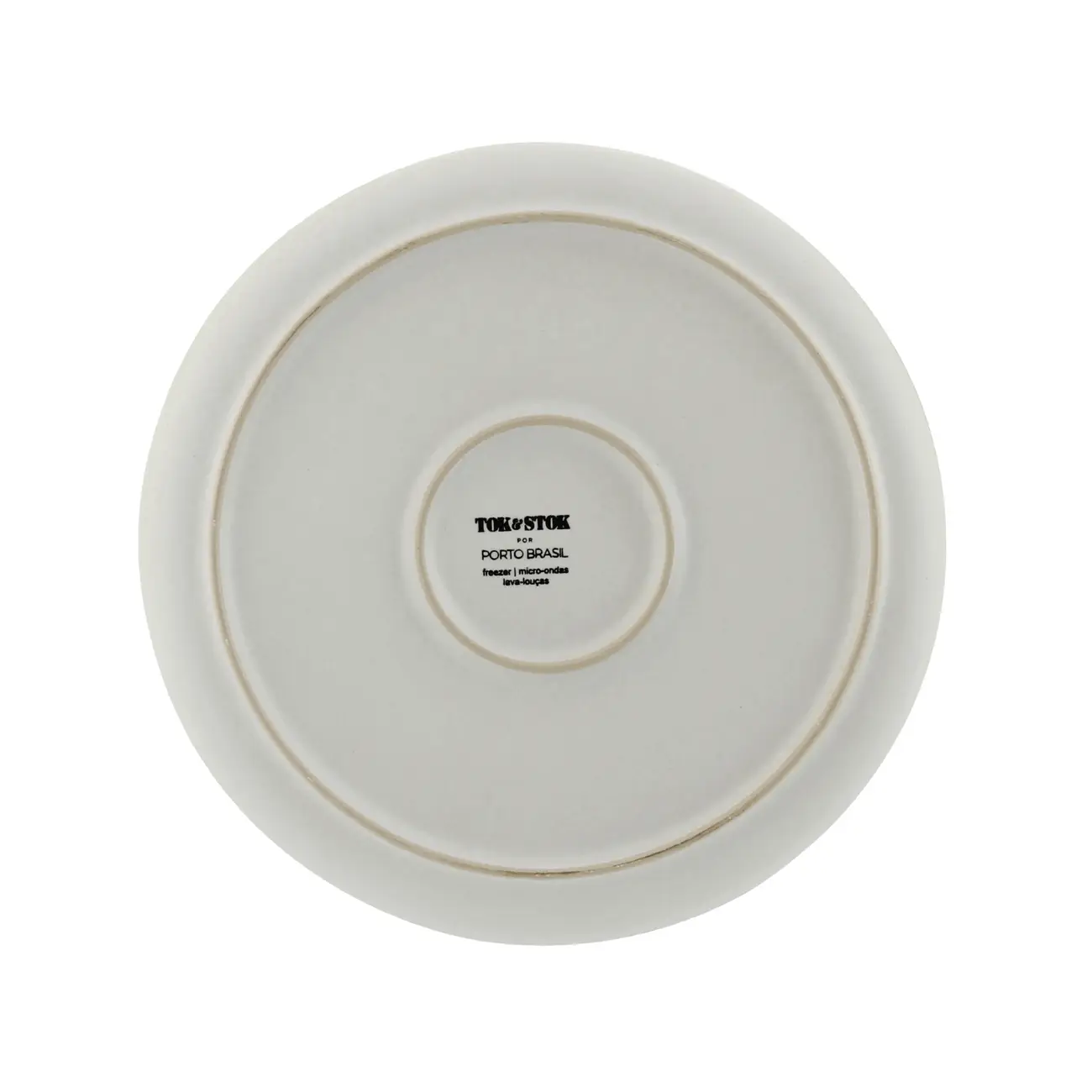 PRATO SOBREMESA SOLEIL - OFF WHITE/PRETO - Foto 3