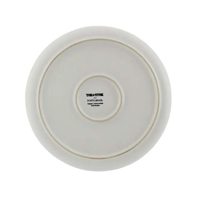 PRATO SOBREMESA SOLEIL - OFF WHITE/PRETO - Foto 3