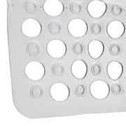 TAPETE PARA BOX 48 CM X 31 CM FITFIX - BRANCO TRANSLUCIDO - Foto 2