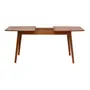 MESA DE JANTAR EXTENSÍVEL 1,36 M/1,76 M X 90 CM OREGON - NOZES - Foto 2