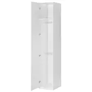 MAXIMUS GUARDA-ROUPA 1 PORTA 35 - BRANCO - Foto 4