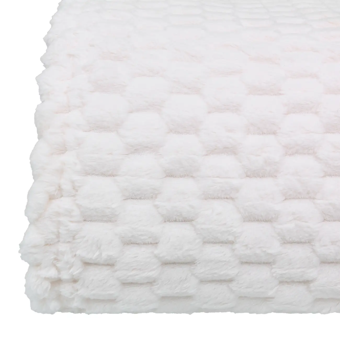 MANTA CASAL/QUEEN 2,30 M X 2,60 M EIGER - OFF WHITE - Foto 3