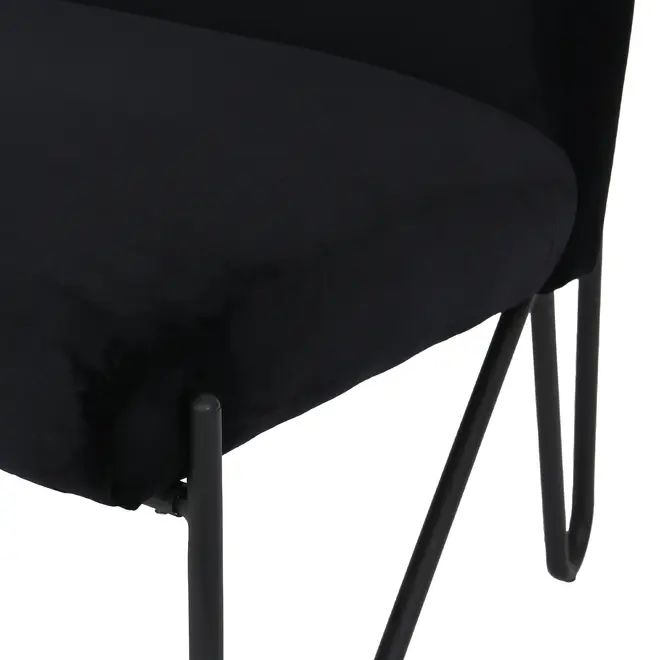 POLTRONA LEANING - PRETO/PRETO - Foto 6