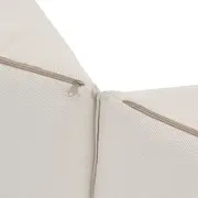 CONJUNTO ALMOFADAS PARA POLTRONA CANTO PIPA - TRAMADO OUTDOOR NATURAL - Foto 10