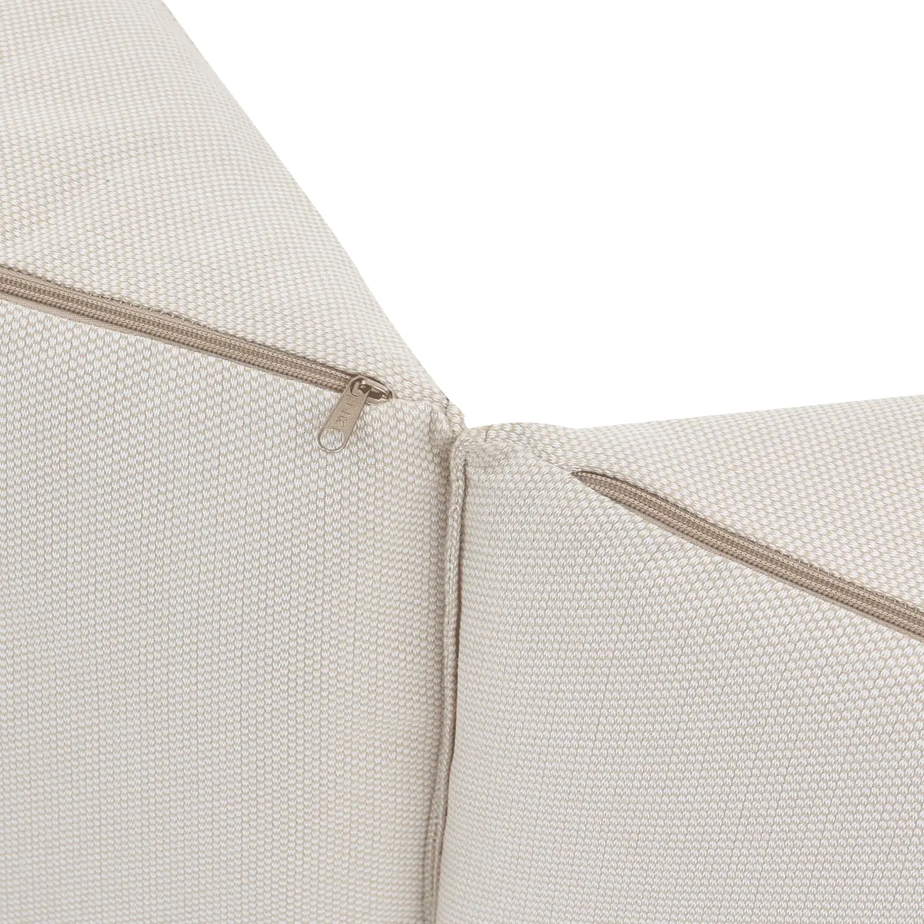 CONJUNTO ALMOFADAS PARA POLTRONA CANTO PIPA - TRAMADO OUTDOOR NATURAL - Foto 10