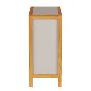 CÔMODA 4 GAVETAS 90 CM X 45 CM KANT - CAMELO/AMÊNDOA - Foto 2