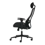CADEIRA DE ESCRITÓRIO E GAMER CONNECT - PRETO/PRETO - Foto 3