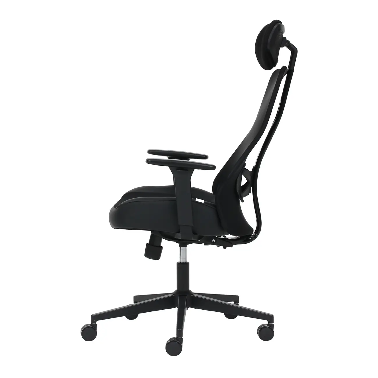 CADEIRA DE ESCRITÓRIO E GAMER CONNECT - PRETO/PRETO - Foto 3