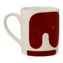 CANECA 330 ML BLOBING GROW - BRANCO/TERRACOTA - Foto 2