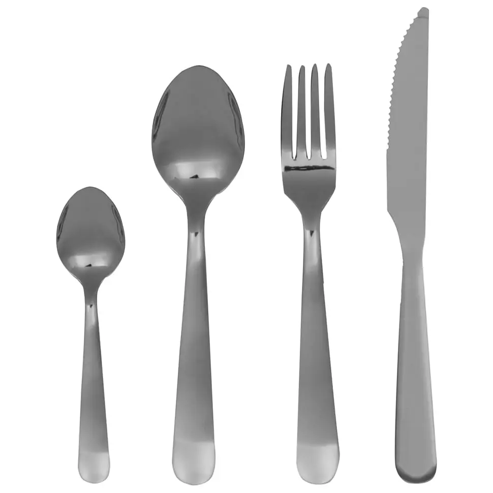 FAQUEIRO 24 PEÇAS PARA 6 PESSOAS VENEZA - INOX - Foto 1