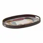 BANDEJA 44 CM X 30 CM PAISAGISTA - MARROM DE LEI/MULTICOR - Foto 3