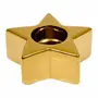 SUPORTE VELA ESTRELA 4 CM FINE FESTIVITY - OURO - Foto 4