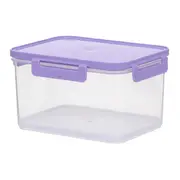 POTE HERMÉTICO 1,6 L FLIPPY - BRANCO TRANSLÚCIDO/MOUSSE DE JABUTICABA - Foto 1