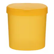 LIXEIRA PARA PIA COM TAMPA 2,5 L LUZE - SORBET DE MANGA - Foto 1