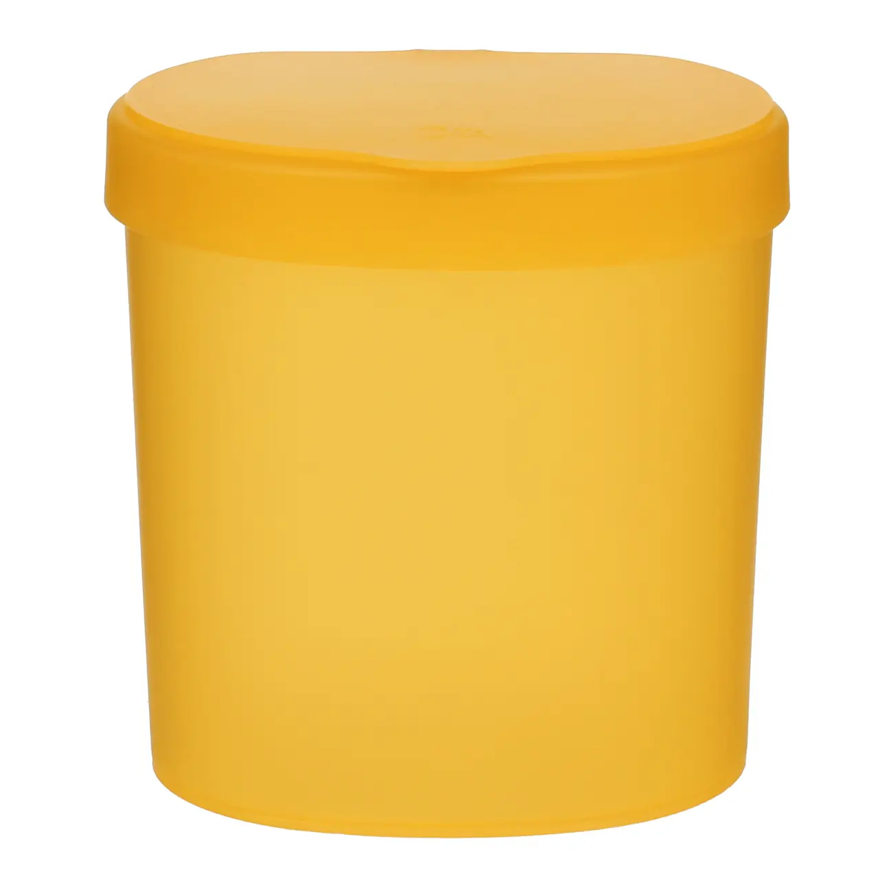 LIXEIRA PARA PIA COM TAMPA 2,5 L LUZE - SORBET DE MANGA - Foto 1