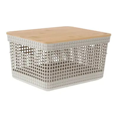 CAIXA 15 CM X 29 CM X 23 CM GRID BAMBU