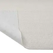 TAPETE 3 M X 4 M RELIEF COMF - OFF WHITE/ CINZA - Foto 3