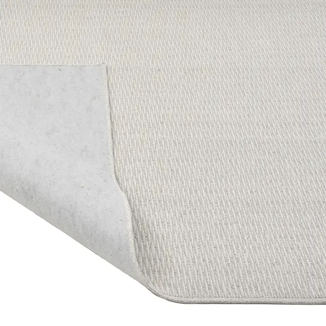 TAPETE 3 M X 4 M RELIEF COMF - OFF WHITE/ CINZA - Foto 3