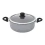 CAÇAROLA INDUÇÃO 24 CM GRANITY - KONKRET/PRETO - Foto 1