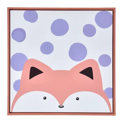 QUADRO 20 CM X 20 CM ANIMALS FOX