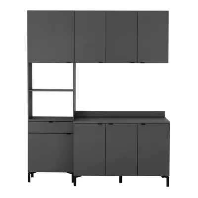 ARMÁRIO COZ COMPL. 8P/1GV 4 PÇS SLEEK