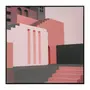 QUADRO III 50 CM X 50 CM COLOR CITY - PRETO/KONKRET - Foto 1