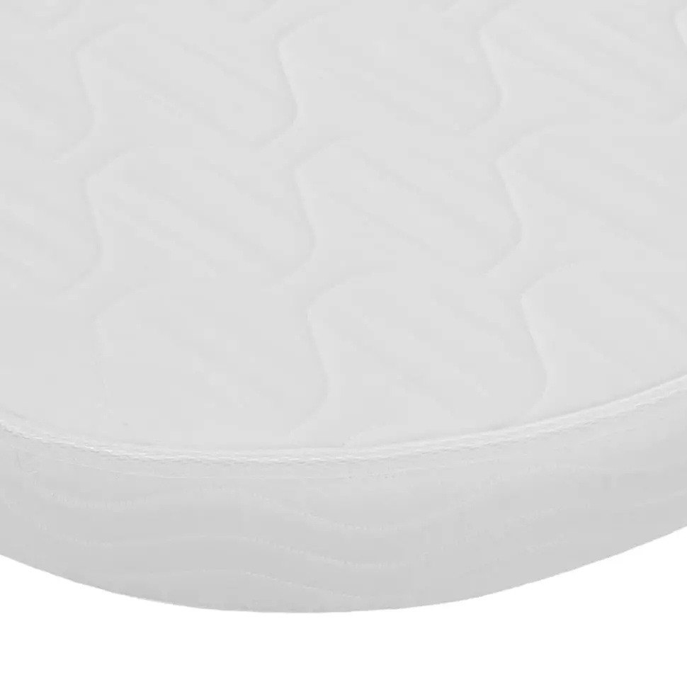 COLCHÃO DE ESPUMA PARA BERÇO 69 CM X 1,29 M X 10 CM BABY LIGHT - BRANCO - Foto 2