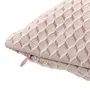 CAPA ALMOFADA 43 CM X 43 CM HÉRAULT - ROSA CLARO/NATURAL - Foto 3