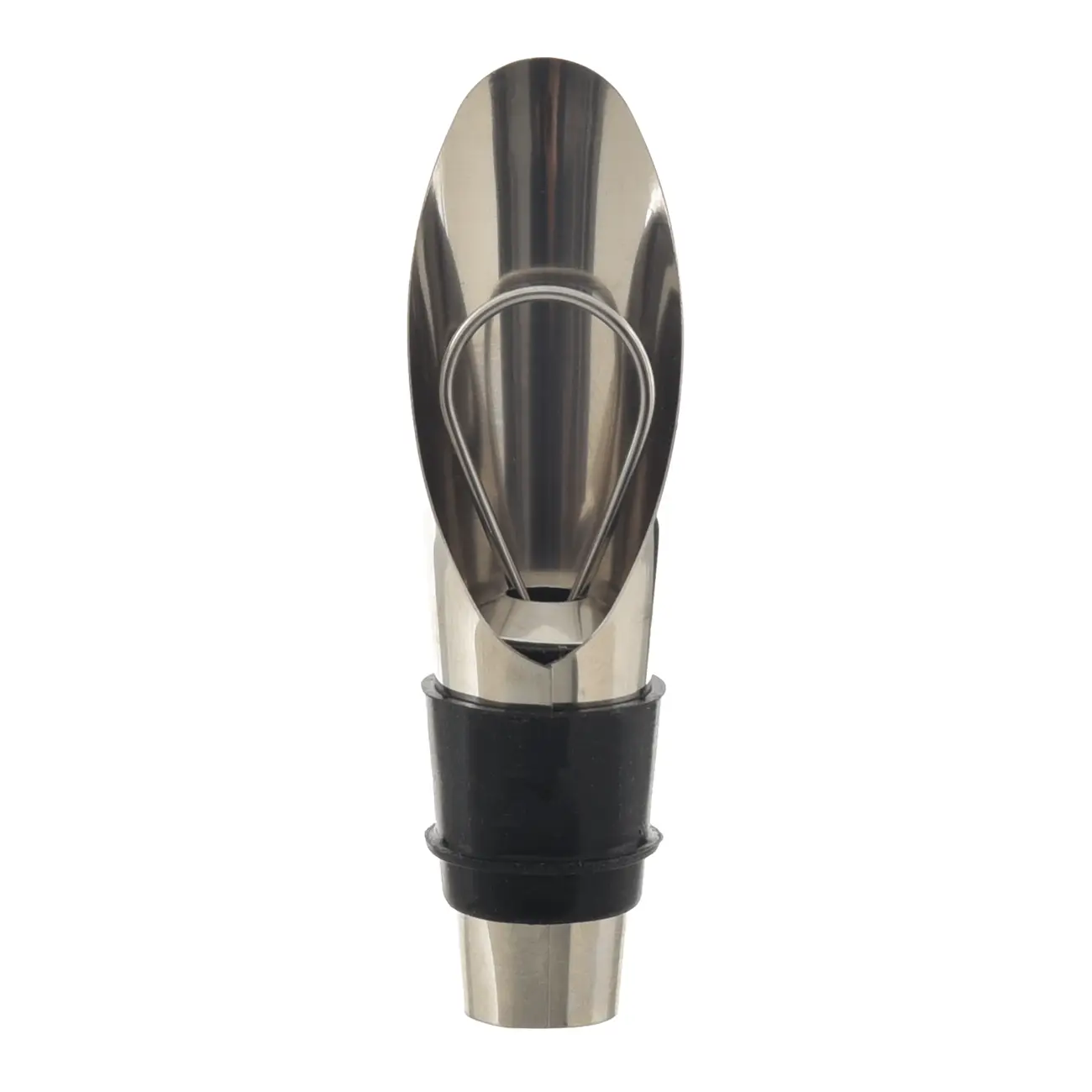 KIT PARA VINHO COM 3 PEÇAS TICINO - PRETO/INOX - Foto 6