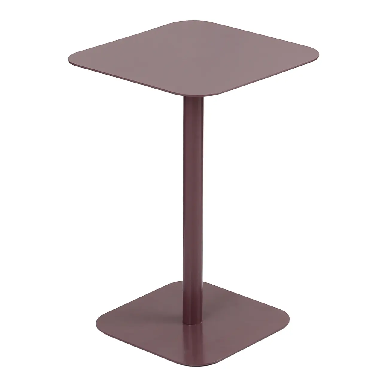 MESA LATERAL BAIXA 37 CM X 37 CM FOXY - RUBY MOCHA - Foto 1