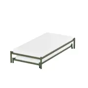 CAMA DE SOLTEIRO 88 C/CAMA INF 78 FLAT - MUSGO/MUSGO - Foto 25