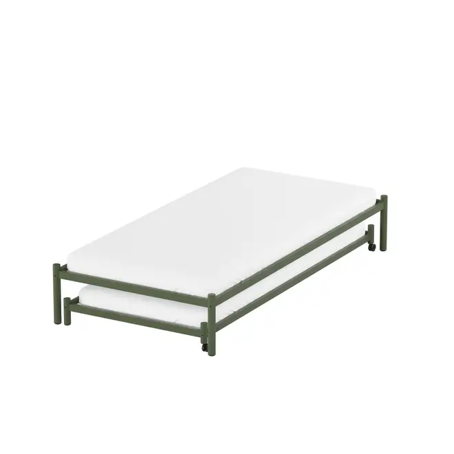CAMA DE SOLTEIRO 88 C/CAMA INF 78 FLAT - MUSGO/MUSGO - Foto 25