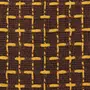 MANTA PARA SOFÁ 1,20 M X 1,60 M MONTANA - MARROM DE LEI/AMARELO HANBAR - Foto 5