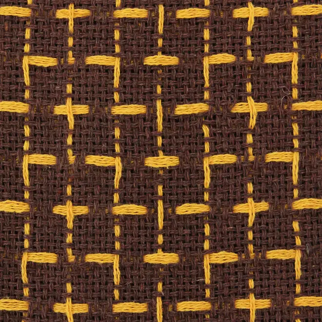 MANTA PARA SOFÁ 1,20 M X 1,60 M MONTANA - MARROM DE LEI/AMARELO HANBAR - Foto 5