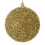 KIT COM 2 PINGENTES BOLA SHINE 10 CM CELEBRATION - OURO - Foto 2