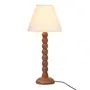 LUMINÁRIA DE MESA TORNIO C/CUP M - NOZES/NATURAL - Foto 2